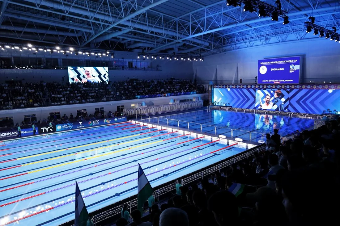 Тошкент «Wорлд Ақуатиcс Сwимминг Wорлд Cуп 2026»га мезбонлик қилмоқда - 2